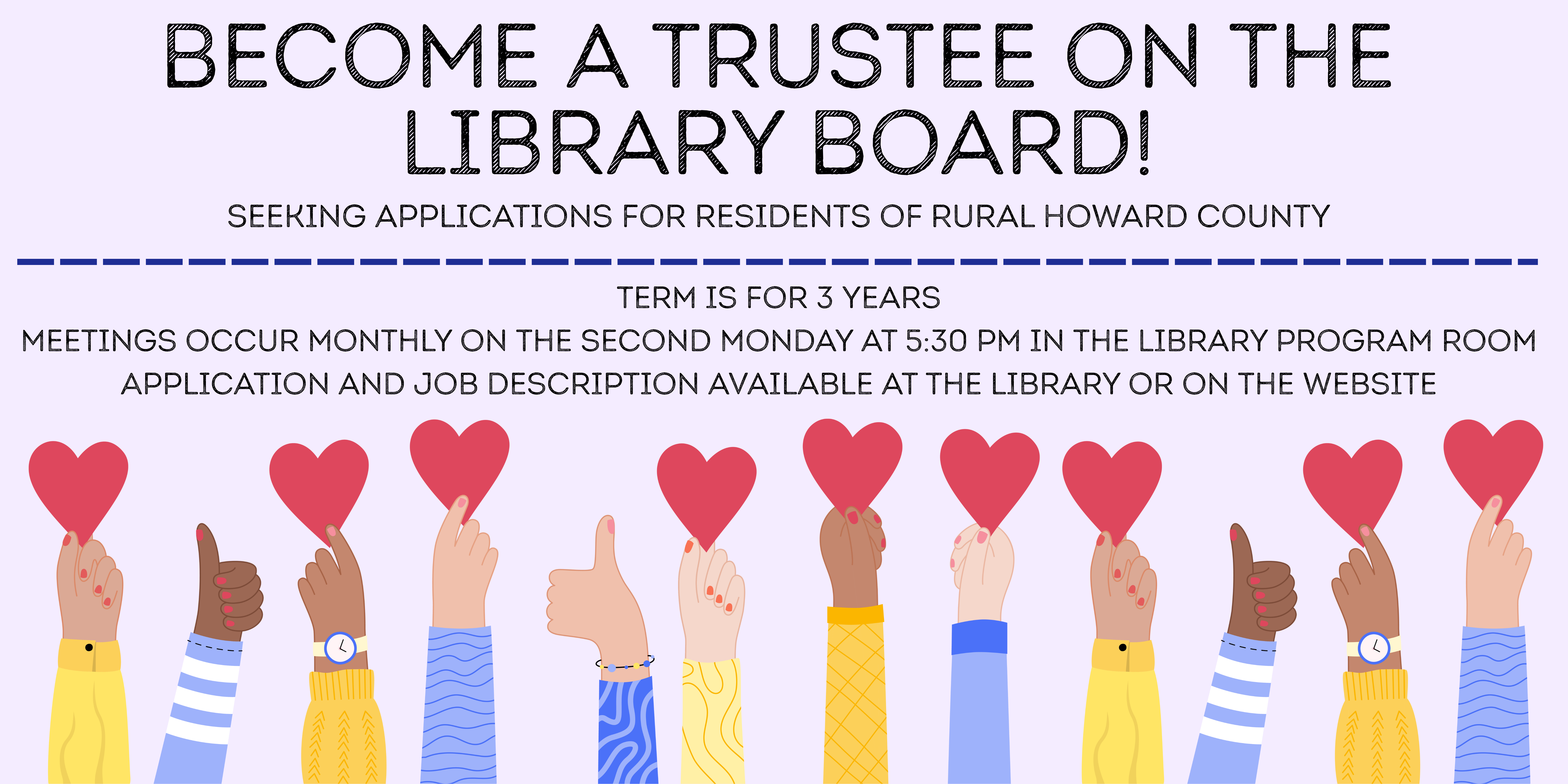 Library Trustee Job Description and Application